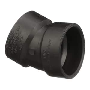 1-1/2 in. ABS DWV 22-1/2-Degree Hub x Hub Elbow Fitting