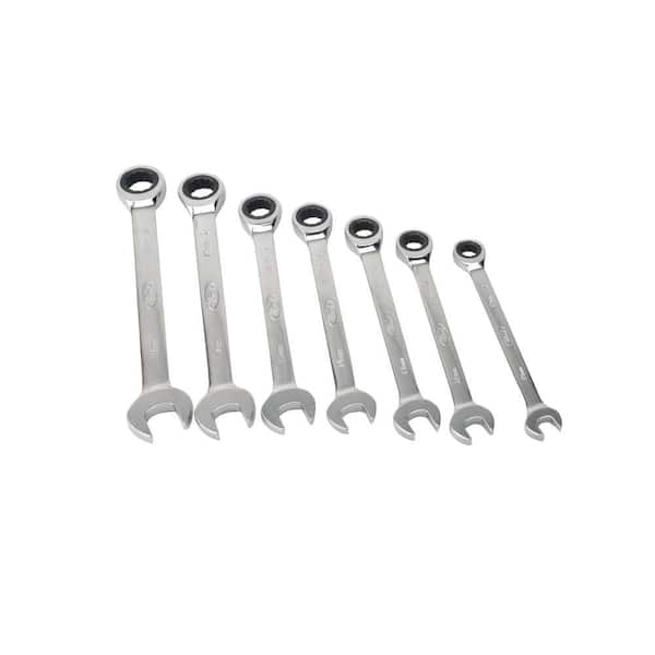 Unbranded Geared Metric Wrench Set (7-Piece)