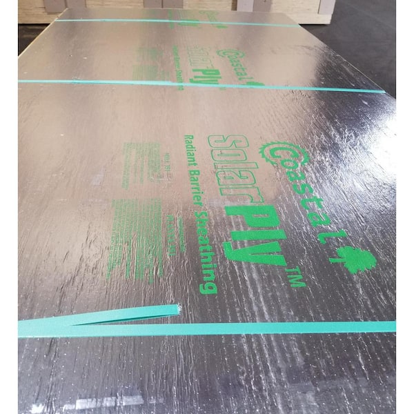 Boise Cascade 19/32 in. x 48 in. x 96 in. SolarPly Radiant Barrier Sheathing