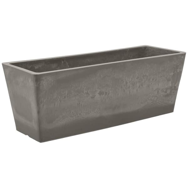 Arcadia Garden Products 17.5 in. x 6.3 in. Cement Composite PSW Window Box