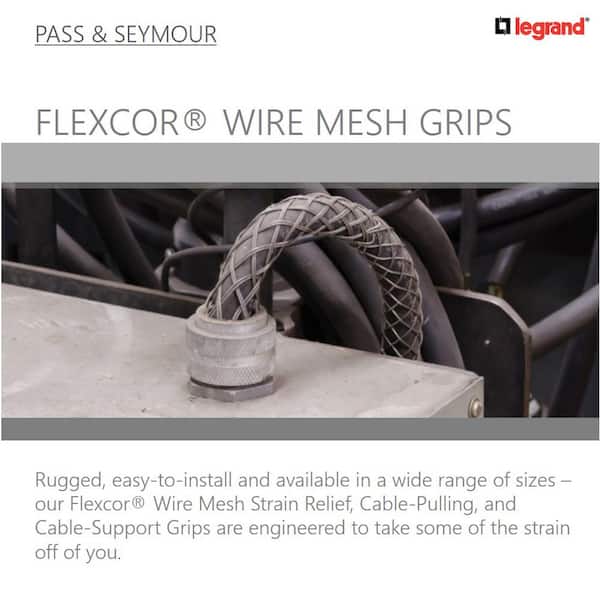 Legrand Pass & Seymour Flexcor Single Support Grip 1.5 in. Cable