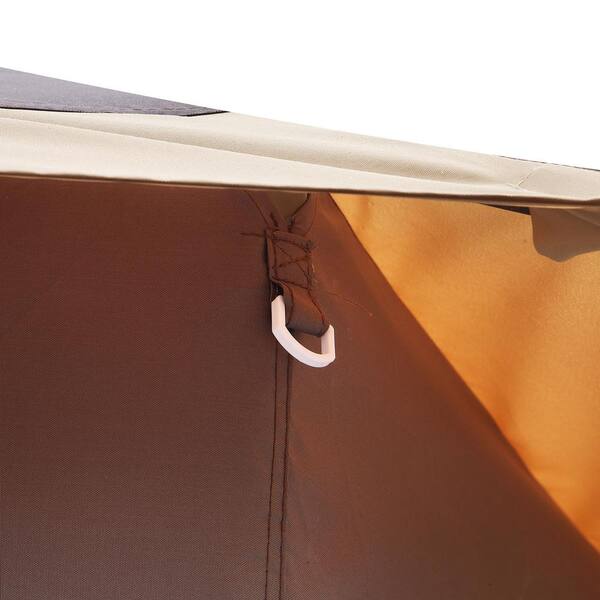 Pop Up Tan Tent™ Brown