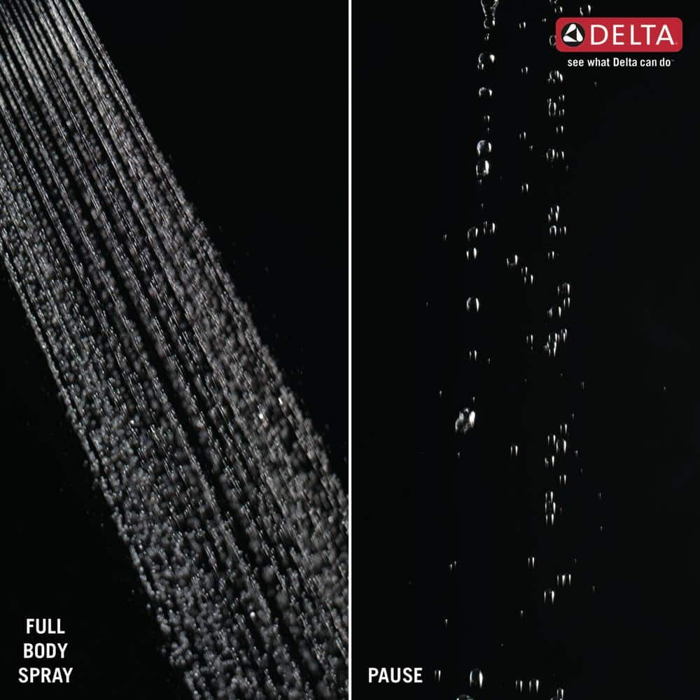 Pulse Chrome Wall Mounted 2-Setting Shower Head