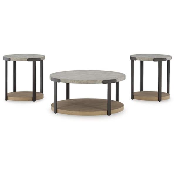 Darthurst 3 Pack Tables - Light Brown Darthurst 3 Pack Tables - Light Brown
