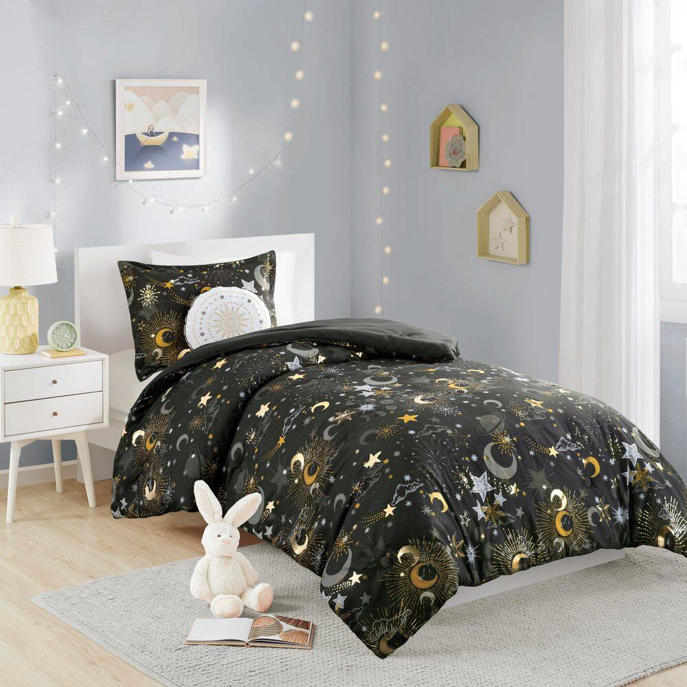 Full Blush Microfiber Down Alternative Girls' Comforter Set