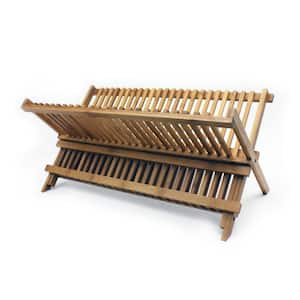Bamboo Plate Rack