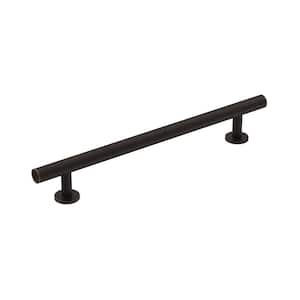 Radius 6-5/16 in. (160mm) Modern Oil-Rubbed Bronze Bar Cabinet Pull