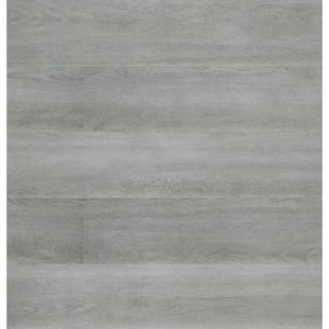 Athabasca Glacier Gray 12 MIL x 7 in. W x 42 in. L Click Lock Waterproof Luxury Vinyl Plank Flooring (20.79 sq.ft./Case)