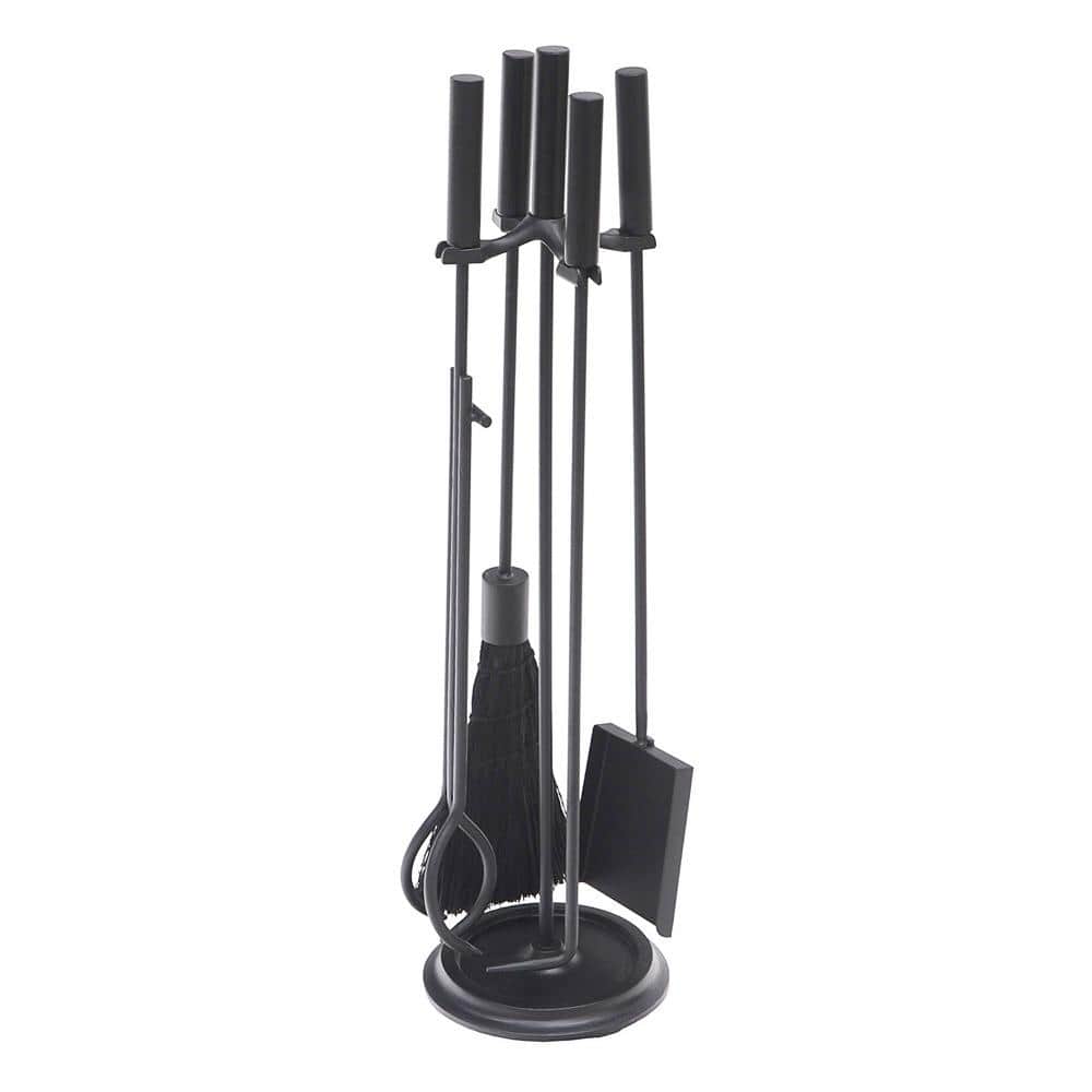 30.25 in. Tall 5-Piece Black Contemporary Bedford Fireplace Tool Set price history on PriceWatchPro