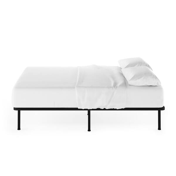 Furinno Cannet Queen Metal Platform Bed, Angeland Monaco Queen Metal Bed Frame With Wooden Slats
