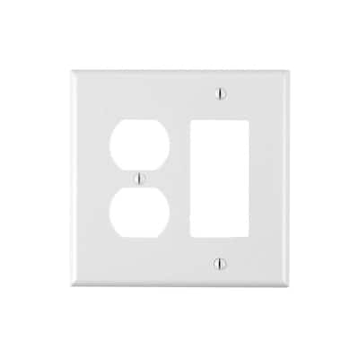 2-Gang Device Receptacle Wallplate Decoration Wallplate Light Panel Cover Watercolor White Swan Couple Under The Full Moon Double Outlet Wall Plate/Panel Plate/Cover 2-Gang Device Receptacle Wallplate Decoration Wallplate Light Panel Cover Watercolor White Swan Couple Under The Full Moon Double Outlet Wall Plate/Panel Plate/Cover