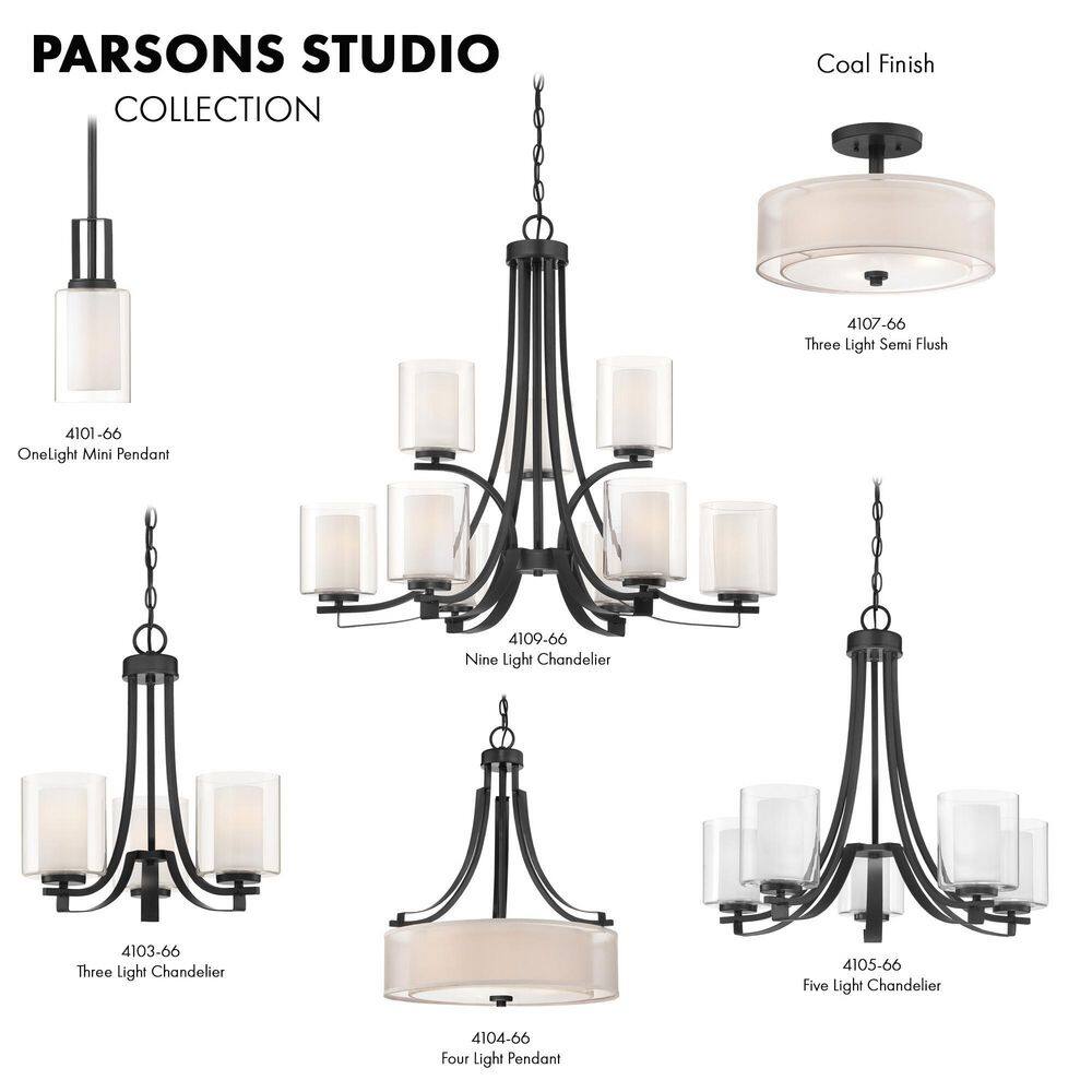 Translucent Sliver Linen Shade 3-Light Sand Coal Pendant