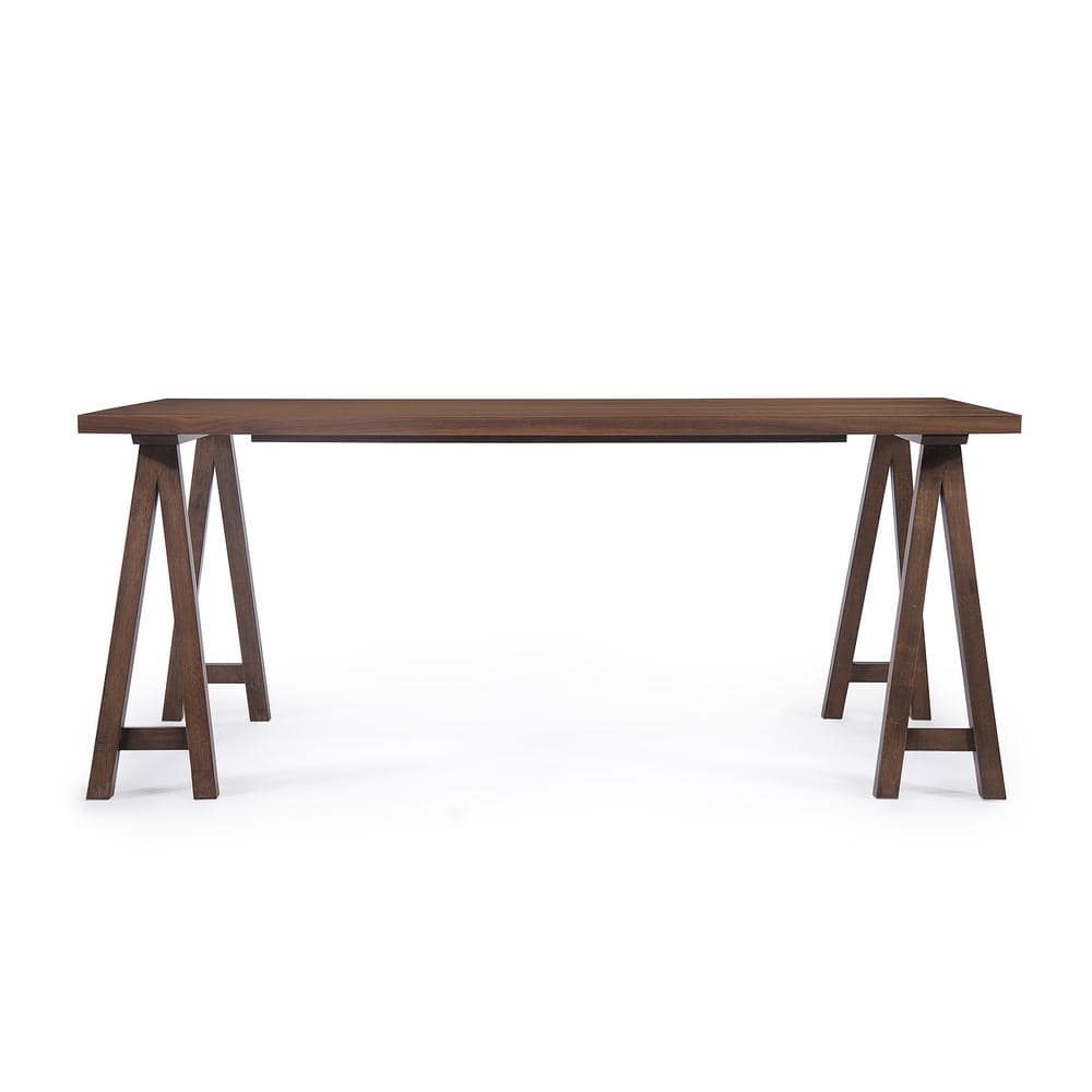 Sabine 1-Piece Natural Walnut Dining Table
