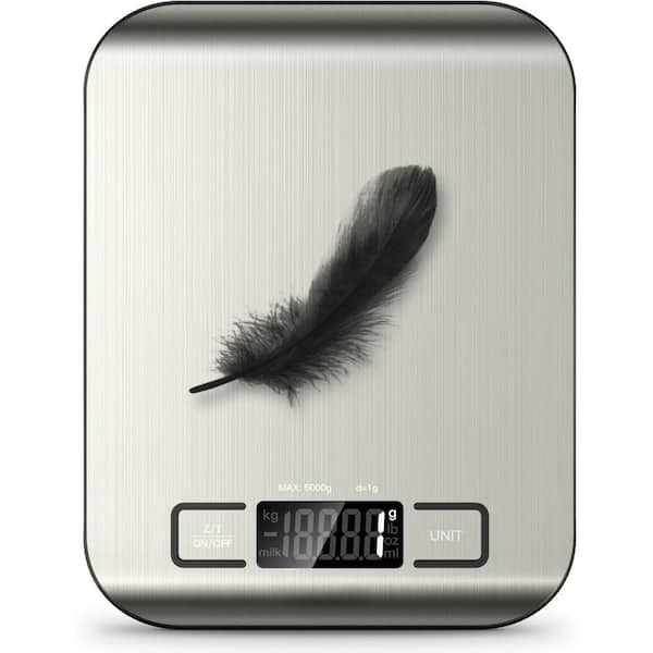 Digital Kitchen Food Scale Weight Grams and Ounces for Baking Cooking and Meal Prep