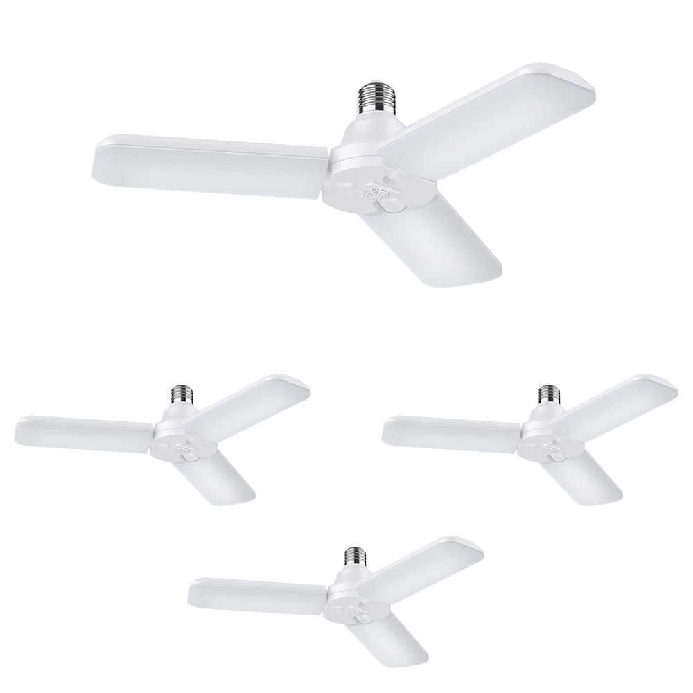 300-Watt Equivalent Specialty Code Garage 3-Panel Motion Sense LED Light Bulb 3000K/4000K/5000K Selectable White(4-Pack) price history on PriceWatchPro