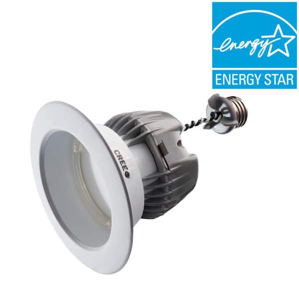 EcoSmart 4 in. 9.5-Watt (65W) Soft White (2700K) LED Downlight