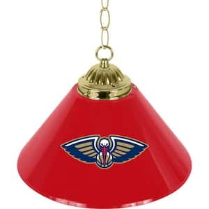 New Orleans Pelicans NBA 14 in. Single Shade Bar Lamp