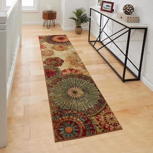Area Rugs Carpet for Bedroom Floor Kitchen Rugs Cute Forest Fall Animal Door mat Bedside Runner Rug Living Room Washable Non Slip 39×20in