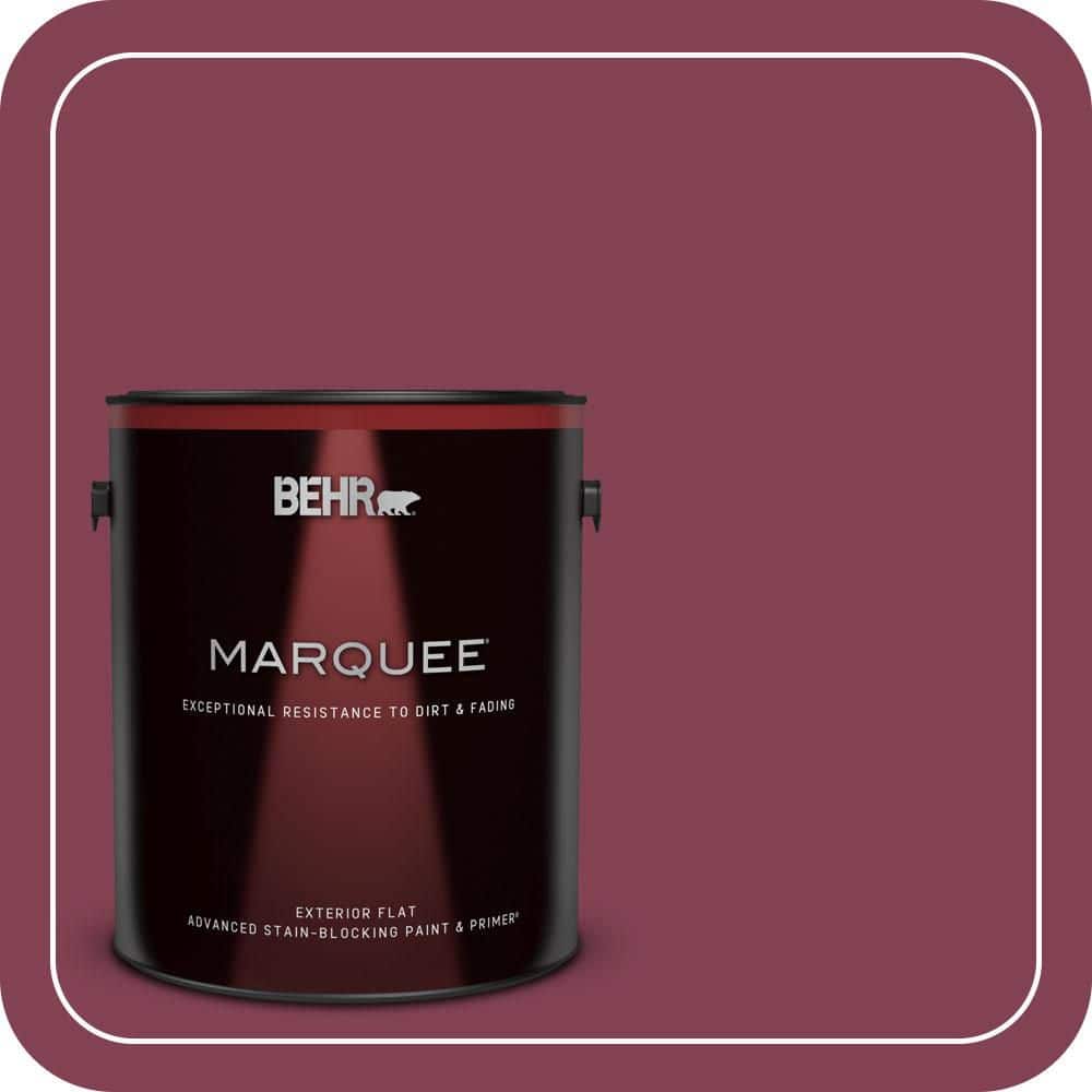 bush de brunt ハーモニー25 BEHR MARQUEE 1 gal. #M130-7 Sugar Beet Flat Exterior Paint