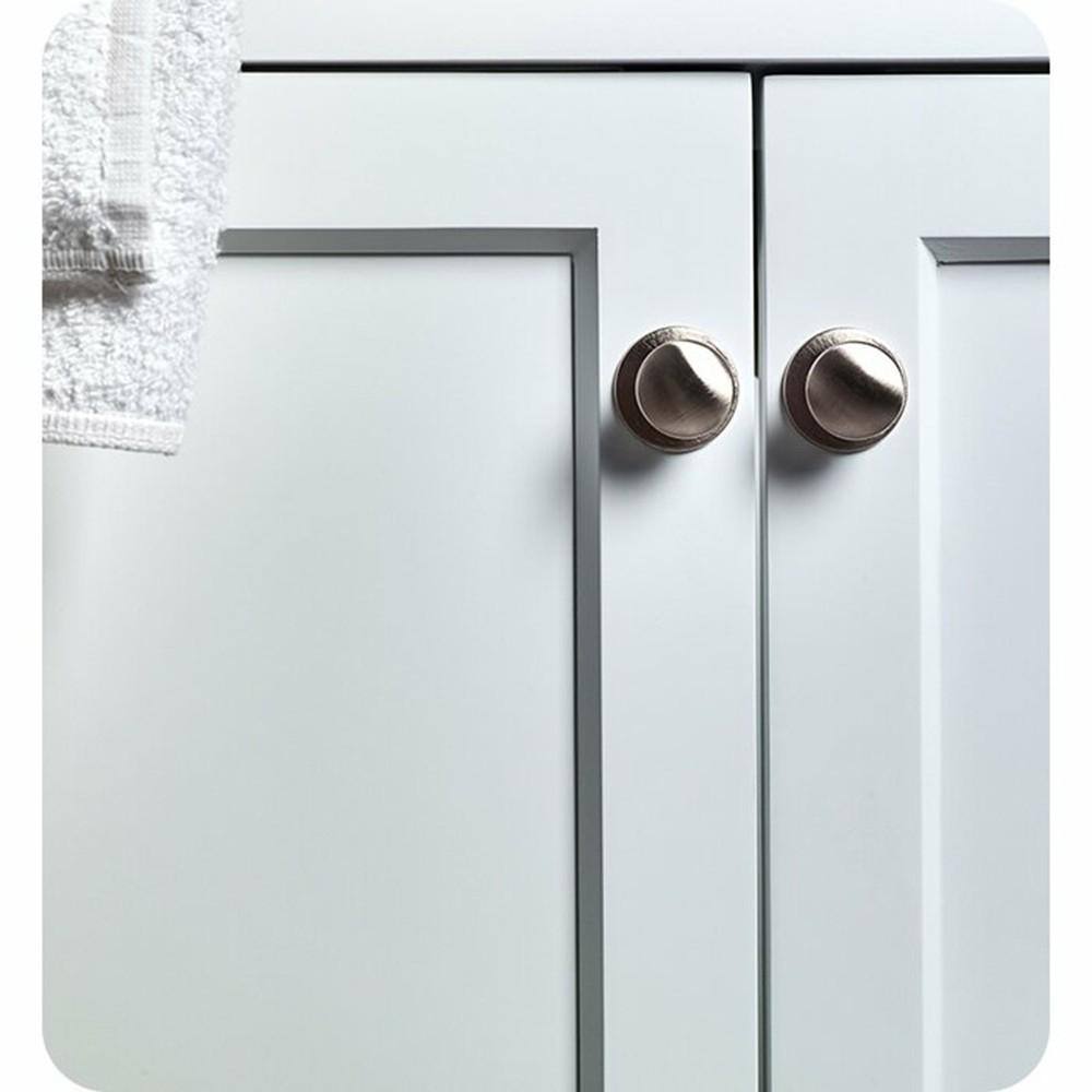 Manchester 42" White Solid Wood Freestanding Bathroom Vanity Base