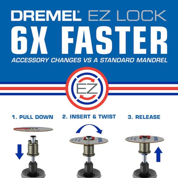 Dremel EZ402 EZ Lock Mandrel 