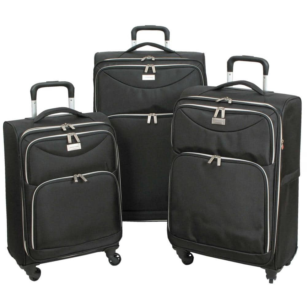 Geoffrey Beene 3-Piece Black Ultra Light-Weight Midnight Collection ...