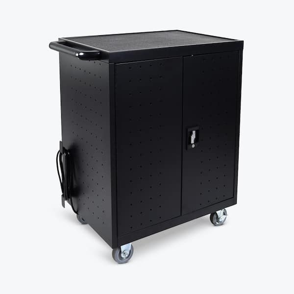 Luxor MBS Dr 8s4l Double Row Mobile Bin Storage Unit