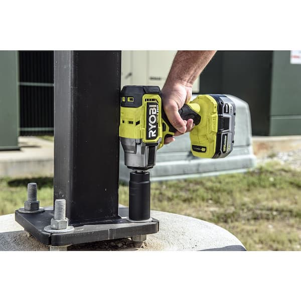 RYOBI ONE+ HP 18V Brushless Cordless 4-Mode 1/2 in. Impact Wrench