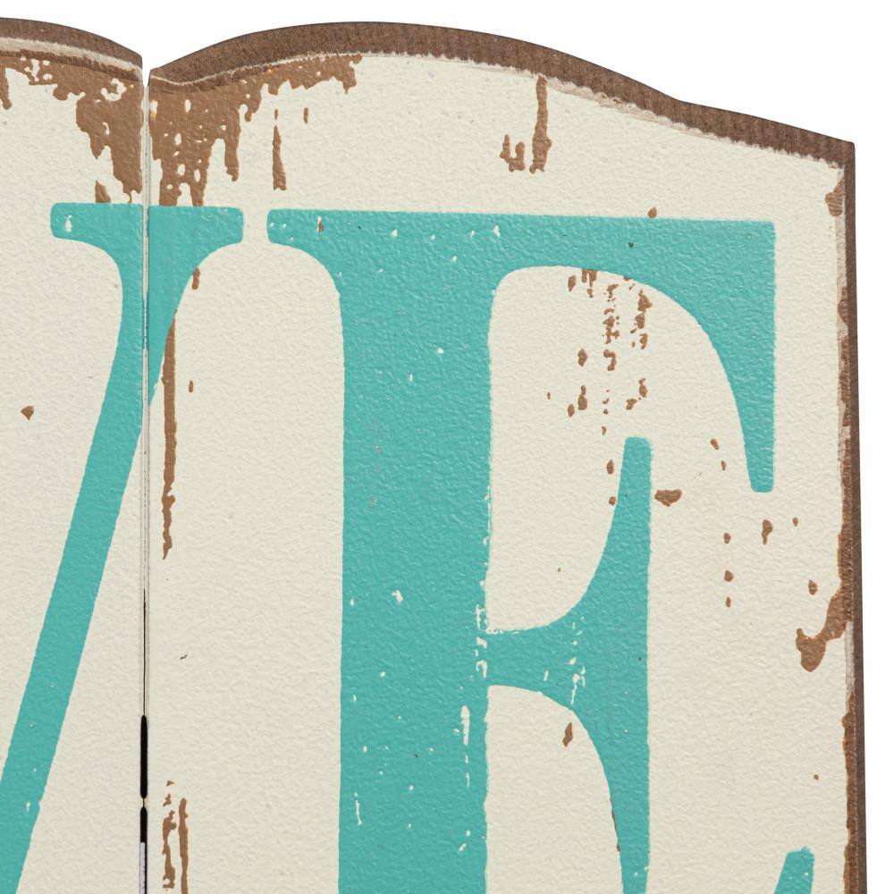 Distressed Wood 'Love You to the Moon' Wall Sign