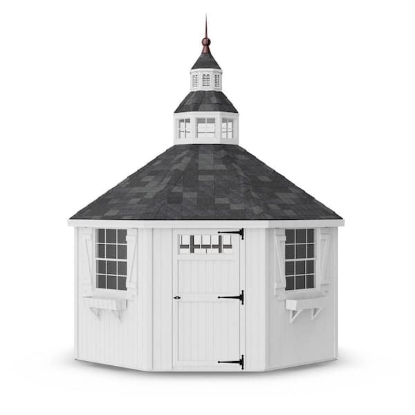 Garden Shed 12 ft. x 12 ft. Wood Greenhouse Panelized Kit with Operable Windows and Floor (144 sq. ft. )