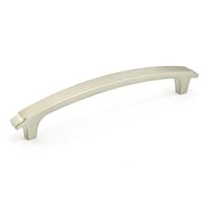 Clermont Collection 5 1/16 in. (128 mm) Brushed Nickel Modern Cabinet Arch Pull