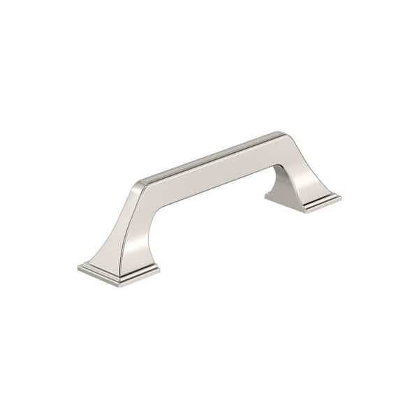 Amerock Exceed 3-3/4 in. (96mm) Modern Polished Nickel Arch Cabinet Pull