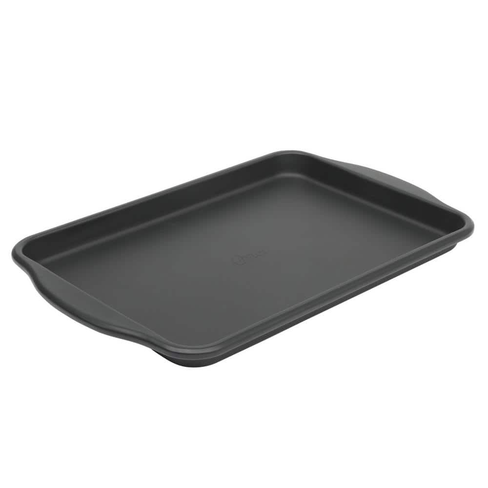 Oster Teston Matte Black 5-Piece Nonstick Carbon Steel Bakeware Set