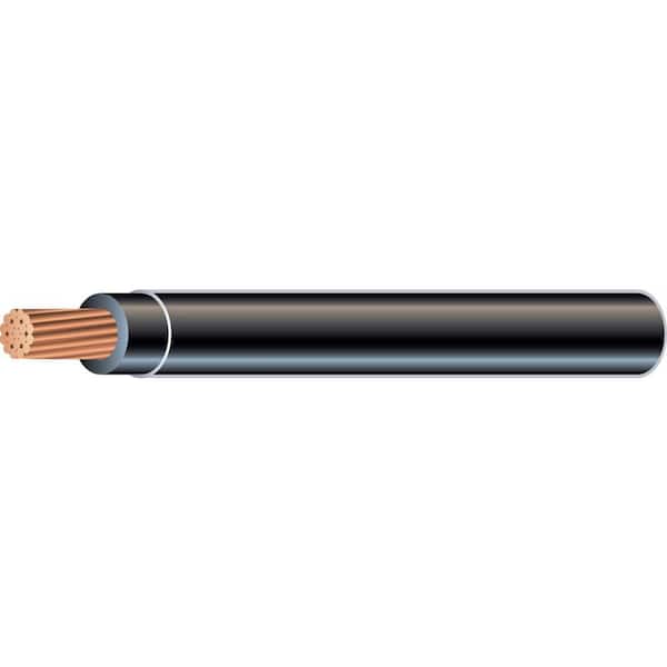 500 ft. 4/19 Black Stranded THHN Wire