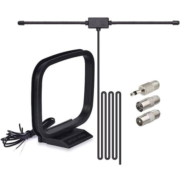 FM Dipole AM Loop Antenna for Stereo Receiver Indoor Use Compatible with Pioneer Onkyo Yamaha Marantz Systems