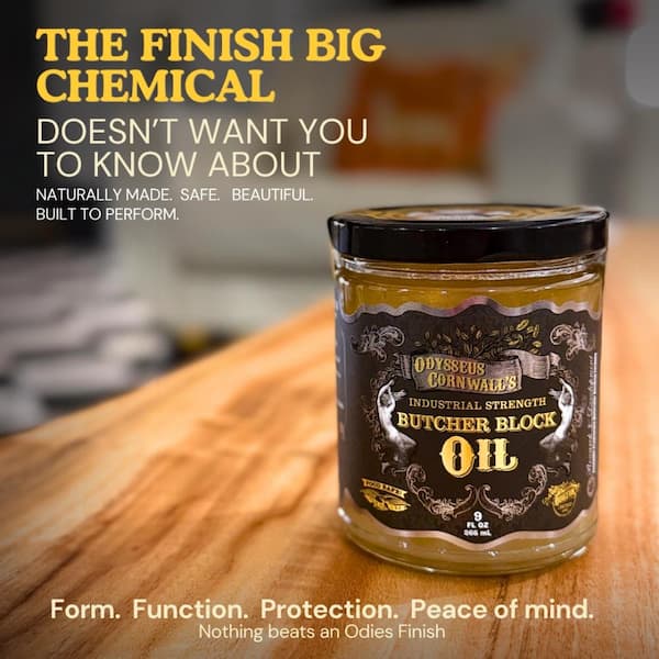 Odie's Oil Odysseus Cornwall's 9 oz Food-Safe Waterproof Butcher