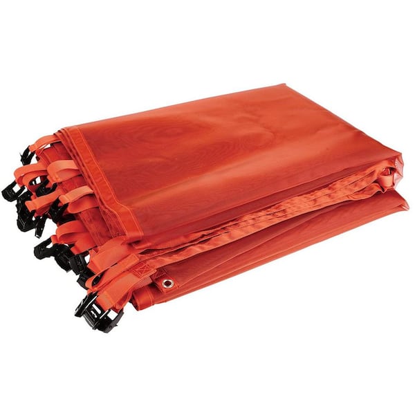 Safety Net Construction Debris Netting 20 ft. Industrial Guard Rail Scaffold Enclosure Visibility Barrier Fencing