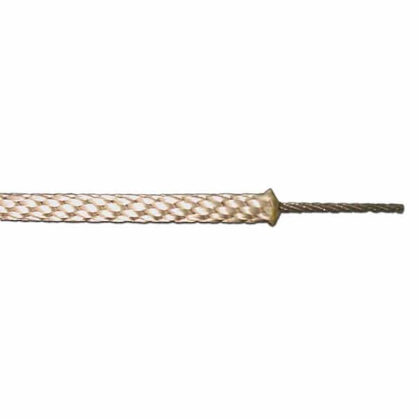 Amgate Wire Center Flagpole Rope 5/16 x 100 feet - Braided Polyester Line  with 