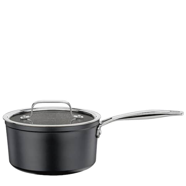 Unbranded Meridian Intense Pro 2 qt. Stainless/Aluminum Saucepan with Lid, 7 in.