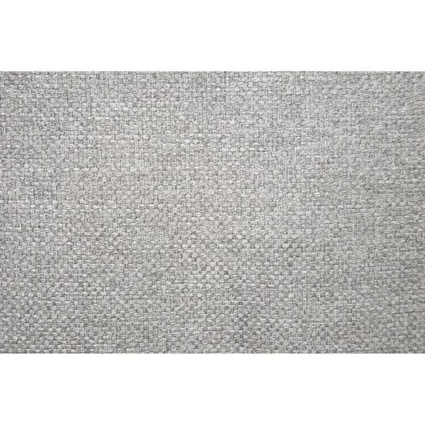 Benjara Rena 30.5 in. Straight Arm Polyester Rectangle Shape with