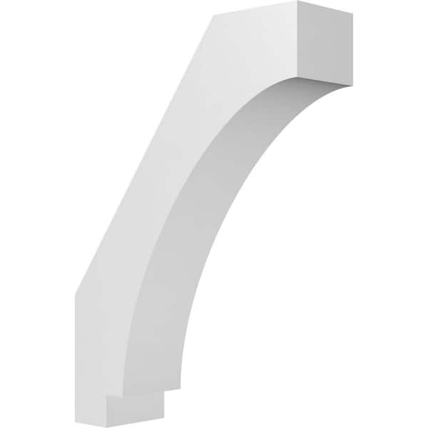 Ekena Millwork Imperial 3 in. x 14 in. x 10 in. Architectural Grade PVC Knee Brace