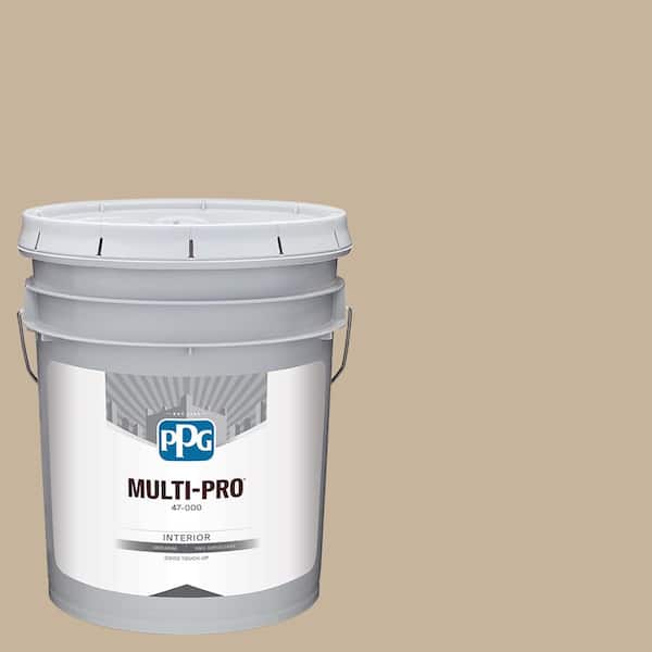 MULTI-PRO 5 gal. Best Beige PPG1085-4 Flat Interior Paint
