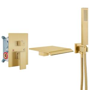 PICTURESQUE CENDU LLC Single-Handle Wall Mount Roman Tub Faucet with ...