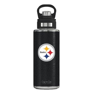 Pittsburgh Steelers 20oz. Stainless Steel Straw Tumbler w/ Cleaning Brush