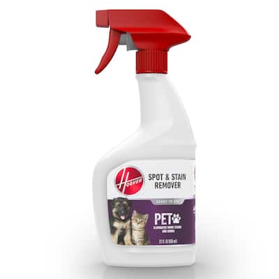22 oz. Pet Spot and Stain Remover Pretreament Trigger Spray, Pet Stain and Odor Formula Spray for Carpet and Upholstery