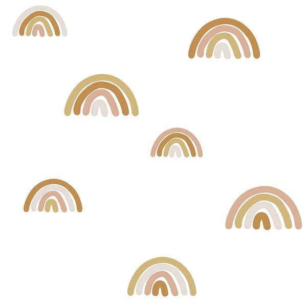 Chesapeake Yellow Joss Rainbow Matte Non-Pasted Wallpaper Sample