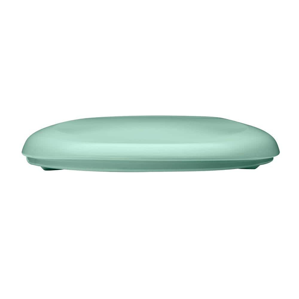 Ming Green Round Slow-Close Plastic Toilet Seat