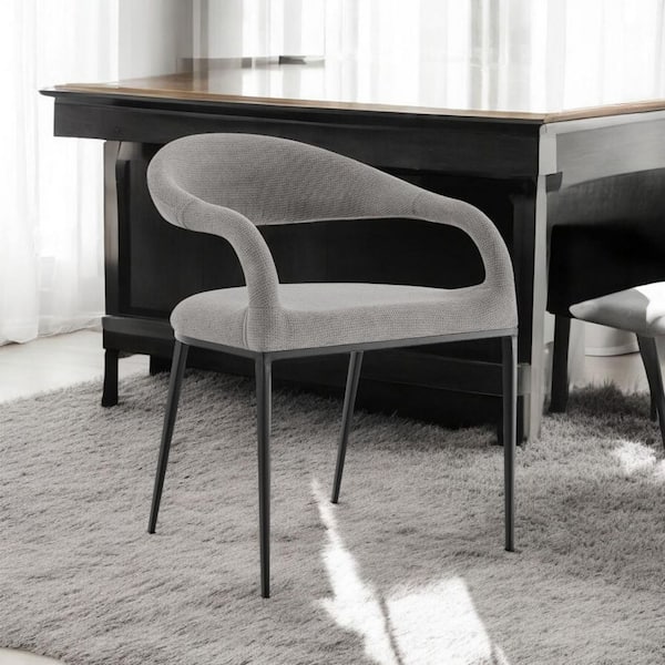 Gray Iron Arm Chair (Set of 2)