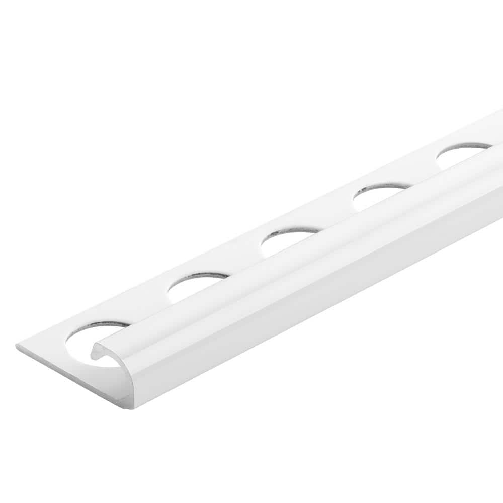 Delorean Gray 3/8 in. x 98.5 in. Aluminum Bullnose Tile Edging Trim price history on PriceWatchPro