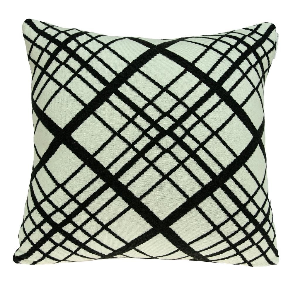 Misa White Throw Pillow